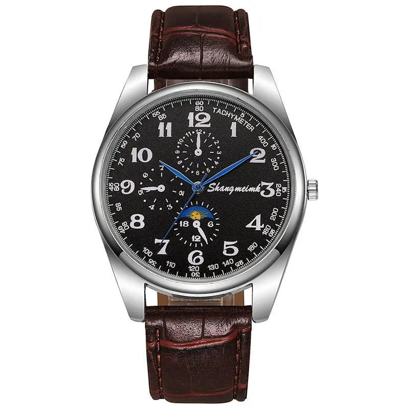 Leather strap quartz business watches - Blade & Thread