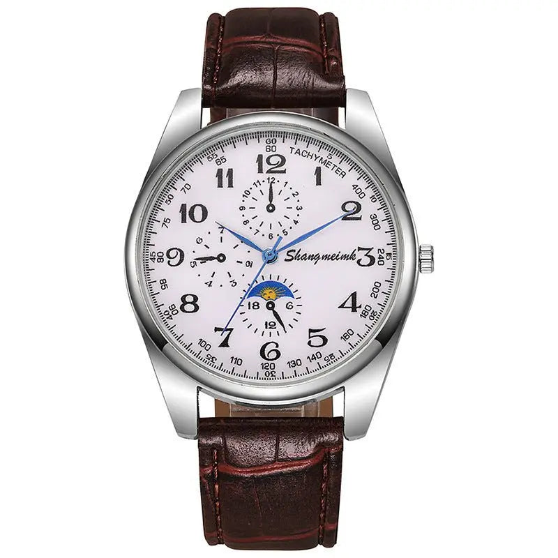 Leather strap quartz business watches - Blade & Thread