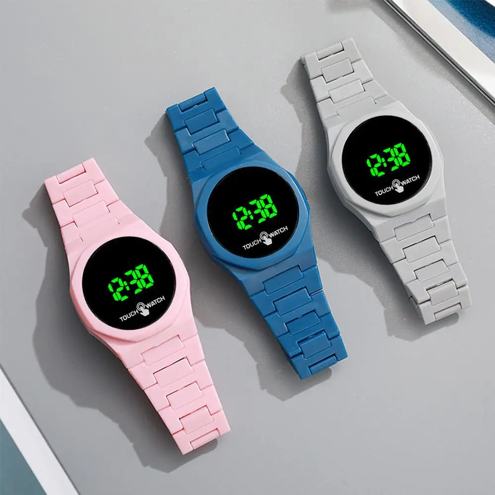 LED plastic covers and butterfly buckle watches for men and women. - Blade & Thread