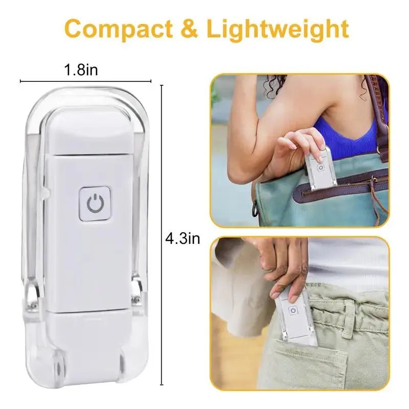 LED USB Rechargeable Book Light Reading Light Eye Protection - Blade & Thread