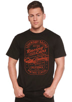 Legendary Racing Cars Men's Bamboo Viscose/Organic Cotton Short Sleeve Graphic T-Shirt Spun Bamboo