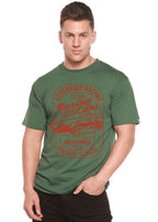 Legendary Racing Cars Men's Bamboo Viscose/Organic Cotton Short Sleeve Graphic T-Shirt Spun Bamboo