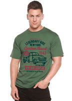 Legendary Ride Custom Truck Men's Bamboo Viscose/Organic Cotton Short Sleeve Graphic T-Shirt Spun Bamboo