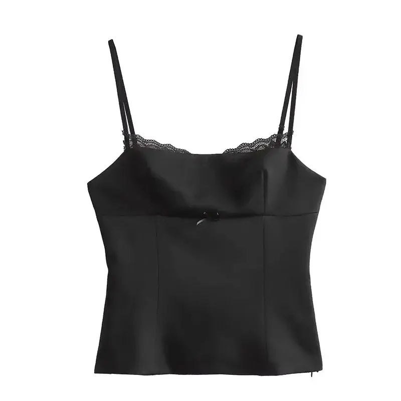 Leopard Print Sling Women Sexy Tube Top Sleeveless Backless Lace Slim Tanks Tops nowadaysfashion