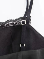 Leopard Print Sling Women Sexy Tube Top Sleeveless Backless Lace Slim Tanks Tops nowadaysfashion