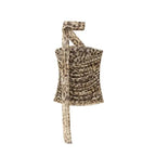 Leopard Print Wrapped Suit Backless Sleeveless Tops Skirts nowadaysfashion