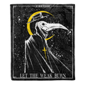 Let The Weak Burn Fleece Blanket Any Means Necessary Clothing