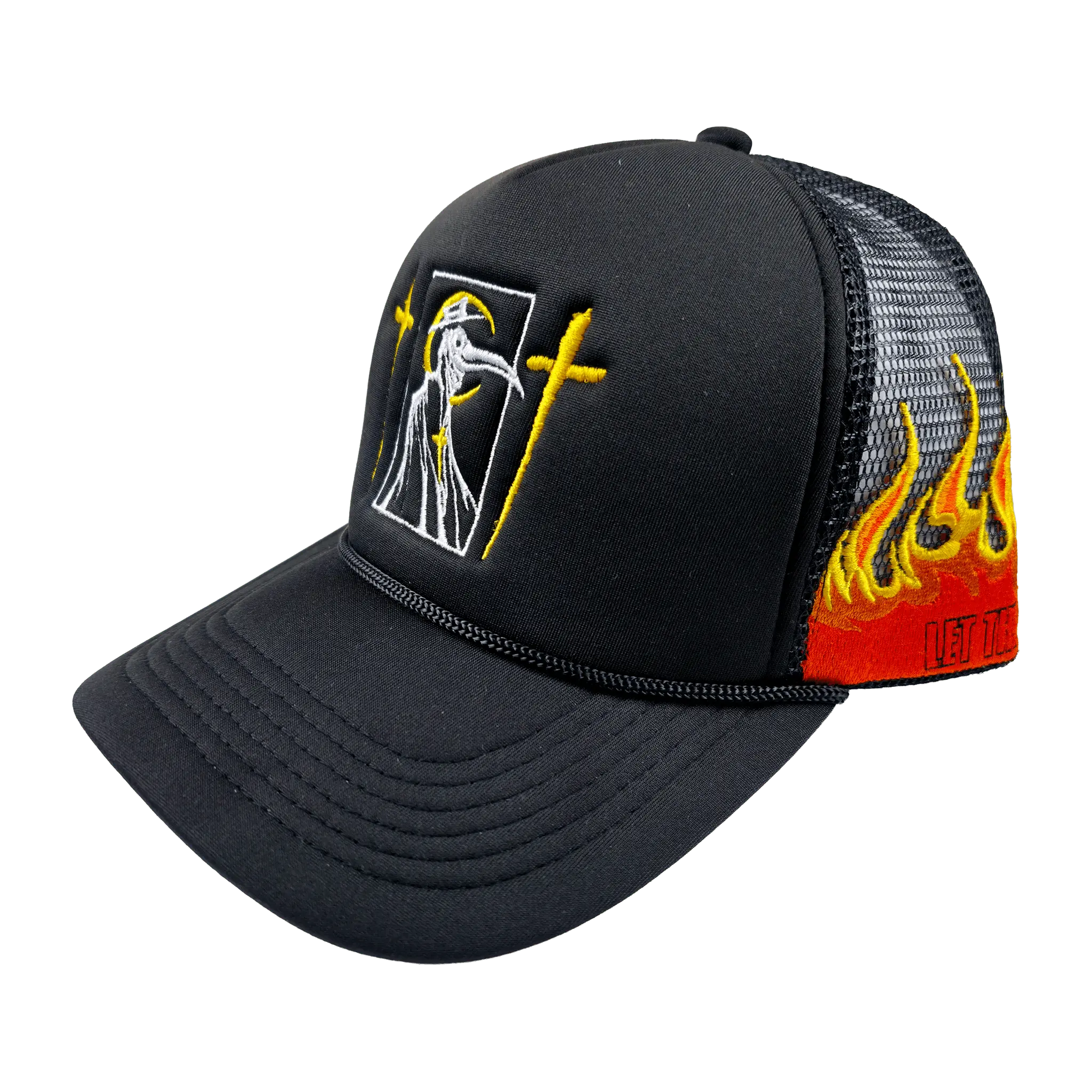 Let the Weak Burn Hat Any Means Necessary Clothing