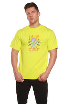 Let`s go SURF Men's Bamboo Viscose/Organic Cotton Short Sleeve Graphic T-Shirt Spun Bamboo