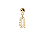 Letter full diamond DIY necklace clavicle chain nowadaysfashion