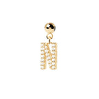Letter full diamond DIY necklace clavicle chain nowadaysfashion