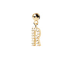 Letter full diamond DIY necklace clavicle chain nowadaysfashion