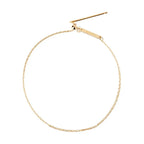 Letter full diamond DIY necklace clavicle chain nowadaysfashion