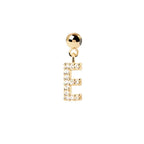 Letter full diamond DIY necklace clavicle chain nowadaysfashion