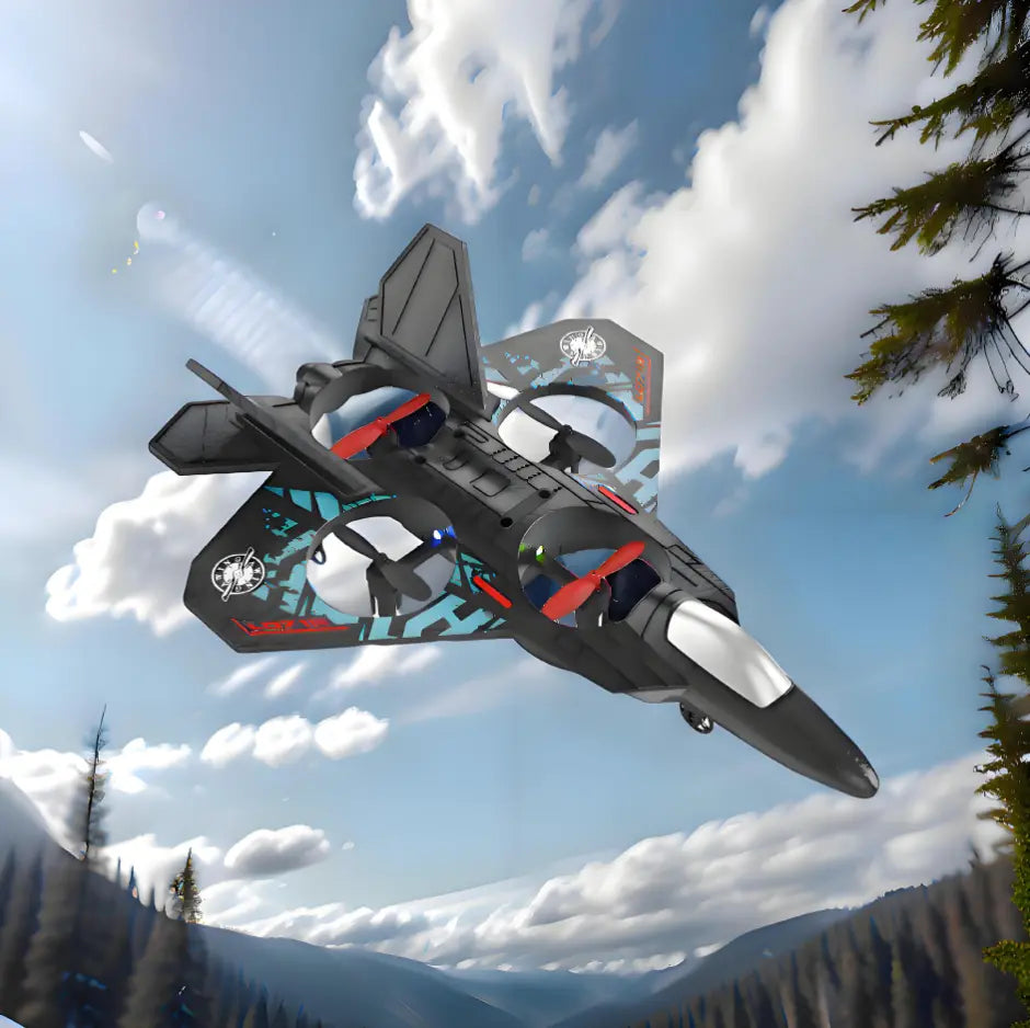 Lightweight Foam RC Fighter Jet for Kids - Blade & Thread
