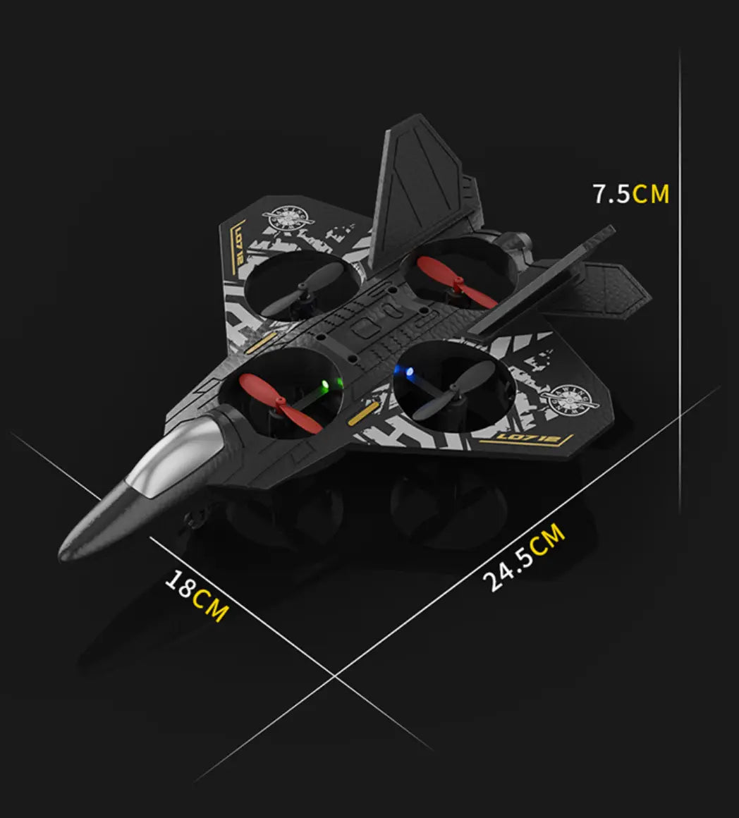 Lightweight Foam RC Fighter Jet for Kids - Blade & Thread