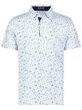 Links Print Polo White Water Life
