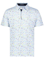 Links Print Polo White Water Life