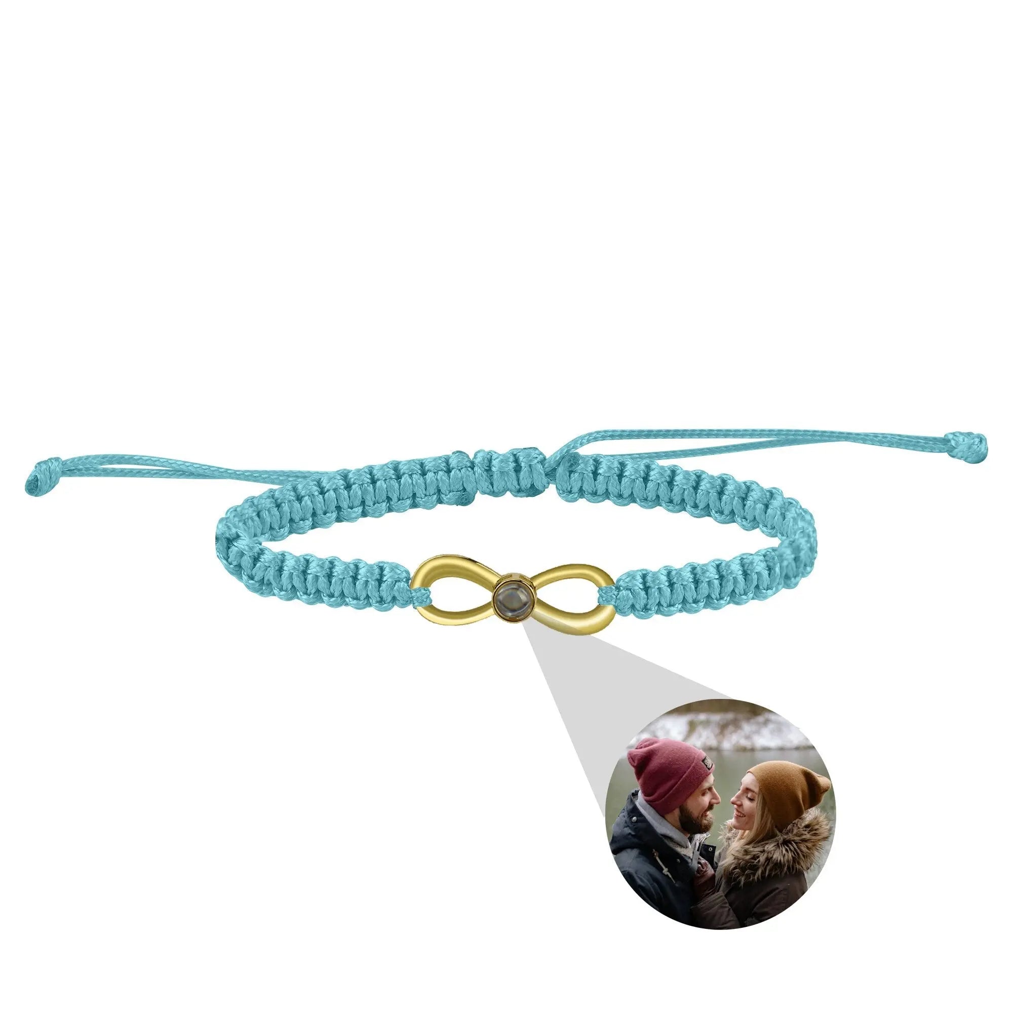 Lnfinite Cycle of Customizable Photos Bracelet Custom Projection Bracelets nowadaysfashion