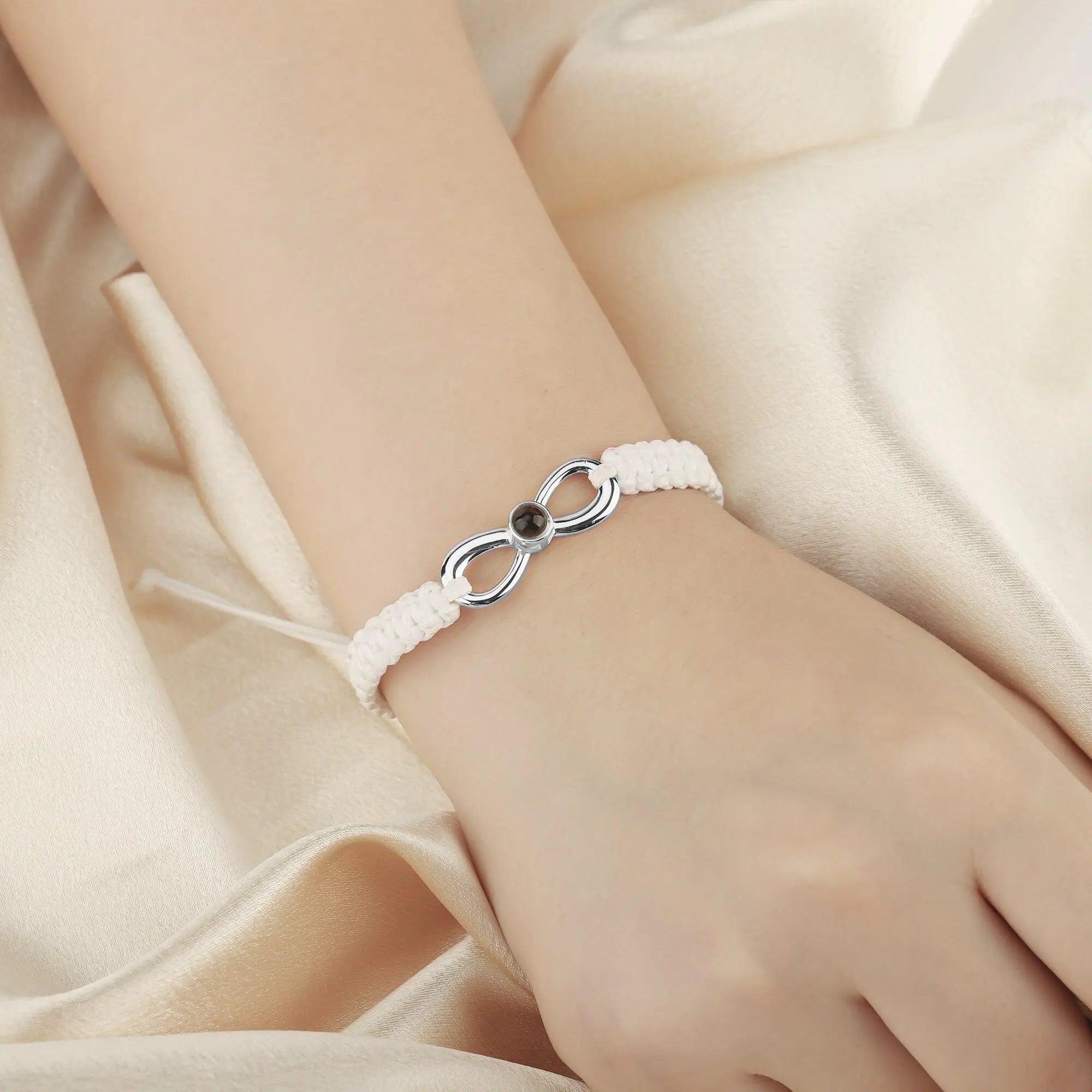 Lnfinite Cycle of Customizable Photos Bracelet Custom Projection Bracelets nowadaysfashion