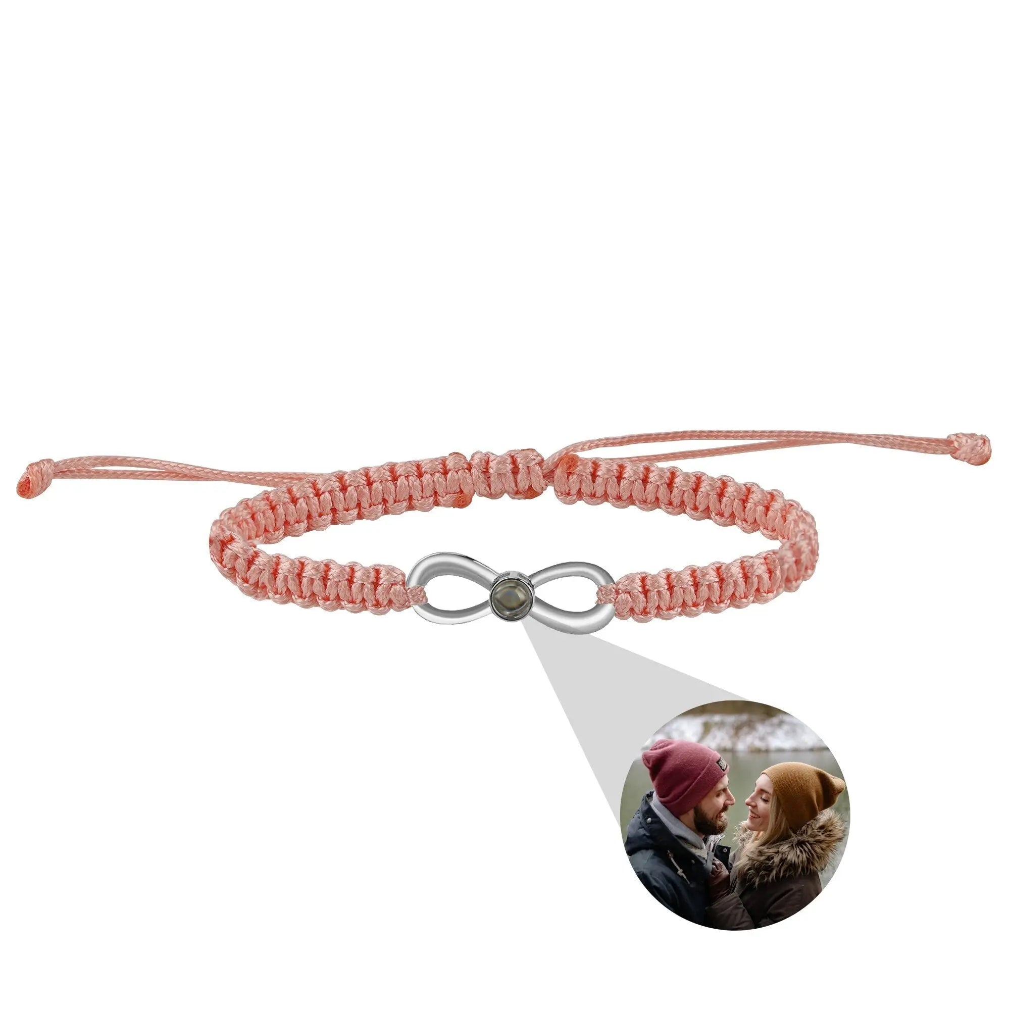Lnfinite Cycle of Customizable Photos Bracelet Custom Projection Bracelets nowadaysfashion