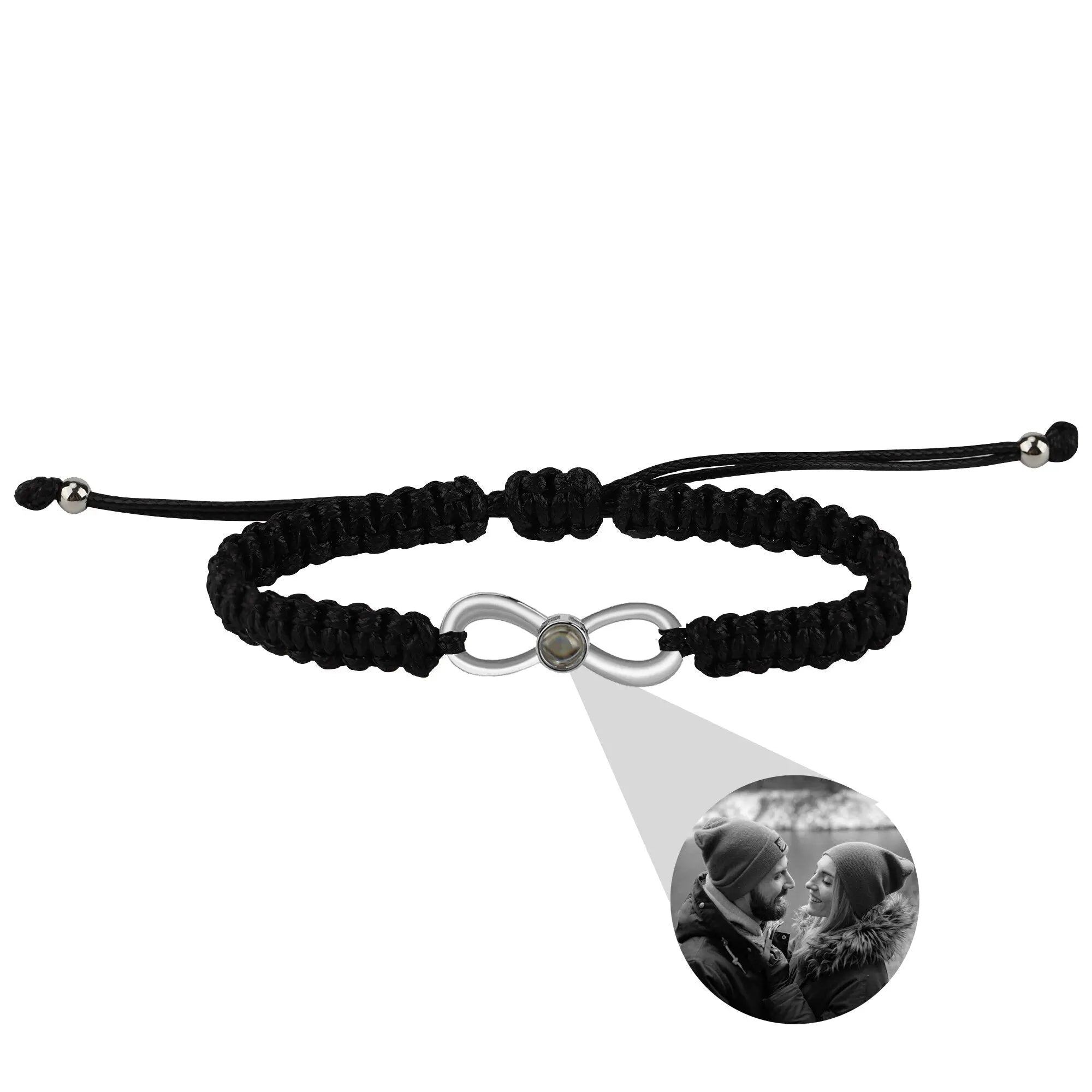Lnfinite Cycle of Customizable Photos Bracelet Custom Projection Bracelets nowadaysfashion