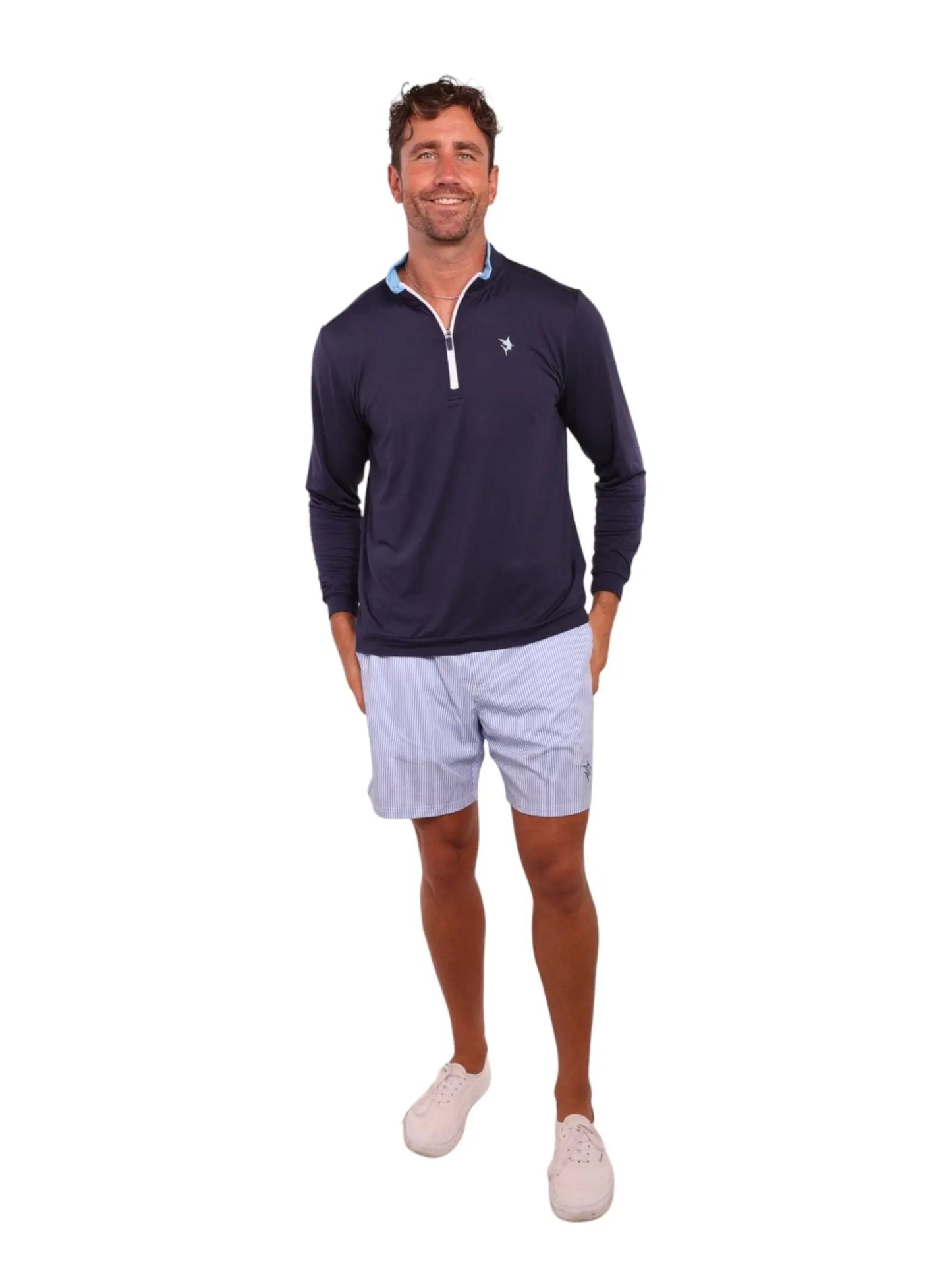 Long Beach Quarter Zip Ultra Soft Lightweight - Blade & Thread