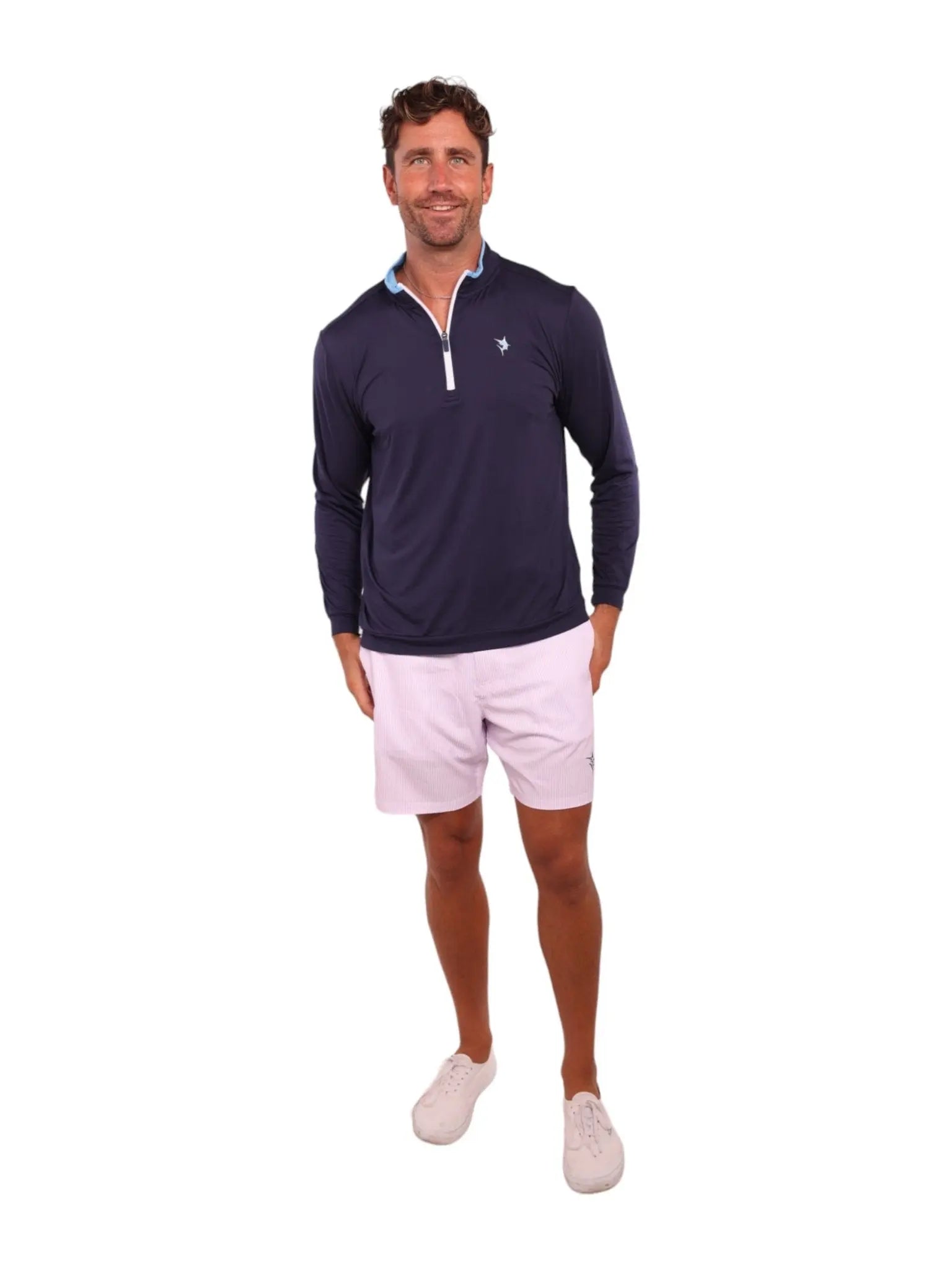 Long Beach Quarter Zip Ultra Soft Lightweight - Blade & Thread