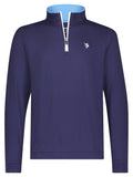 Long Beach Quarter Zip Ultra Soft Lightweight White Water Life