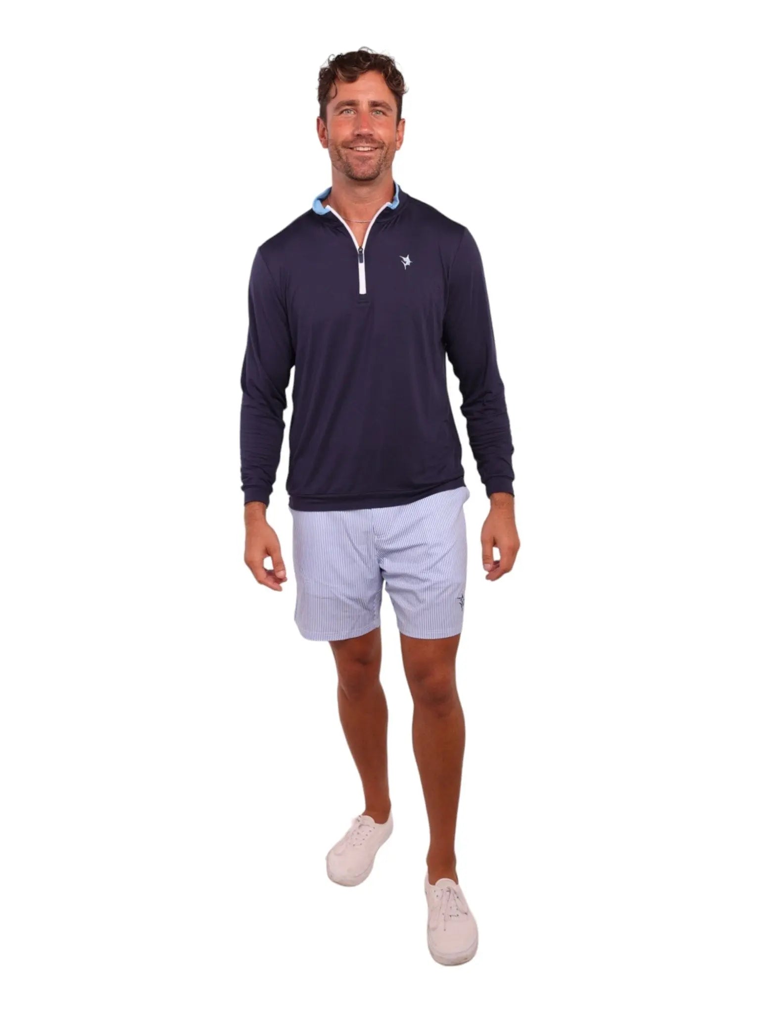 Long Beach Quarter Zip Ultra Soft Lightweight - Blade & Thread