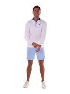 Long Beach Quarter Zip Ultra Soft Lightweight White Water Life
