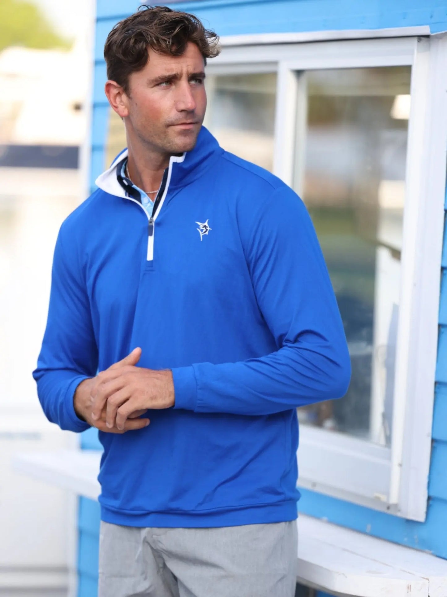 Long Beach Quarter Zip Ultra Soft Lightweight - Blade & Thread