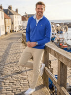 Long Beach Quarter Zip Ultra Soft Lightweight White Water Life