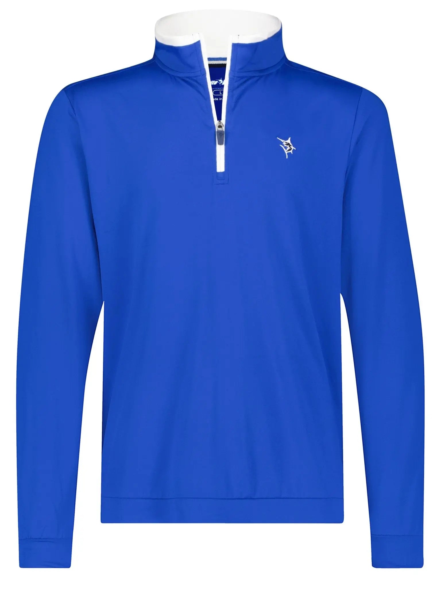 Long Beach Quarter Zip Ultra Soft Lightweight White Water Life