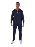 Long Beach Quarter Zip Ultra Soft Lightweight White Water Life
