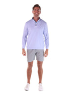 Long Beach Quarter Zip Ultra Soft Lightweight White Water Life