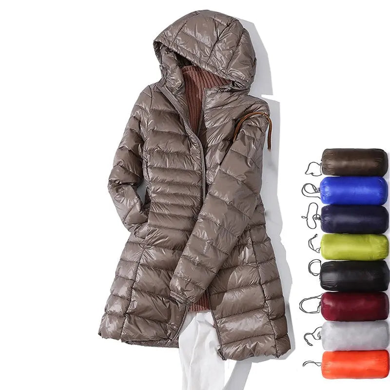 Long Down Jacket 7XL Plus size Women Winter Ultra Light Down Jacket Women With Hooded Down Coat-1 nowadaysfashion
