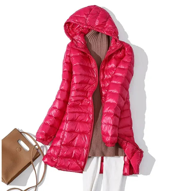 Long Down Jacket 7XL Plus size Women Winter Ultra Light Down Jacket Women With Hooded Down Coat-1 nowadaysfashion