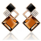 Long Necklaces& Pendants for Women Collier Femme Geometric Fashion Crystal Jewelry nowadaysfashion