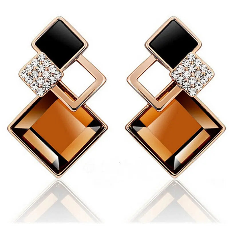 Long Necklaces& Pendants for Women Collier Femme Geometric Fashion Crystal Jewelry nowadaysfashion