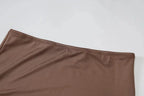 Long Skirt Sets Strapless Tube Top Bodycon Two Piece Outfit Summer Clothing nowadaysfashion