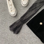Long Sleeve Lace Embroidery Shirt Women Double Breasted Playsuits Slim Velvet Jumpsuits nowadaysfashion