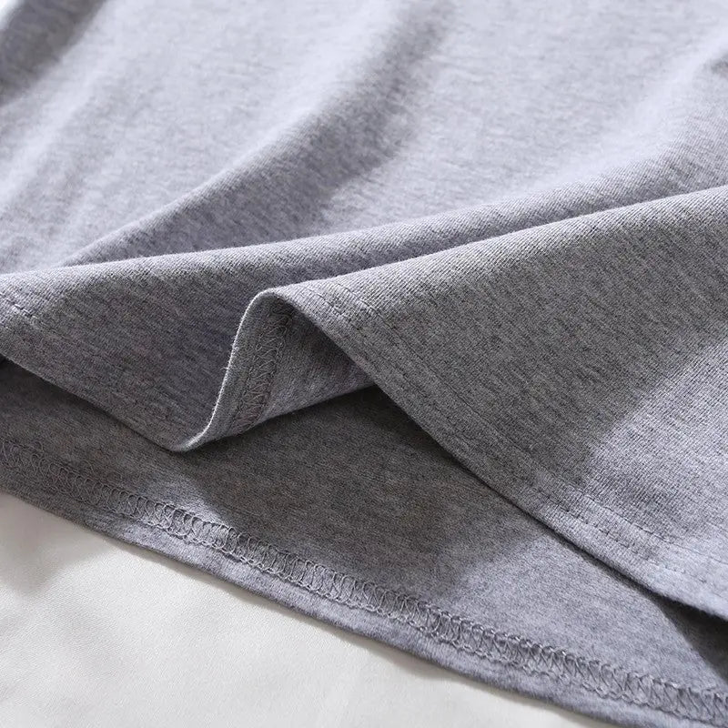 Loose solid color versatile short student T-shirt - Blade & Thread
