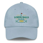 Losing Balls Since "Year" - Custom Dad hat Golfer Paradise