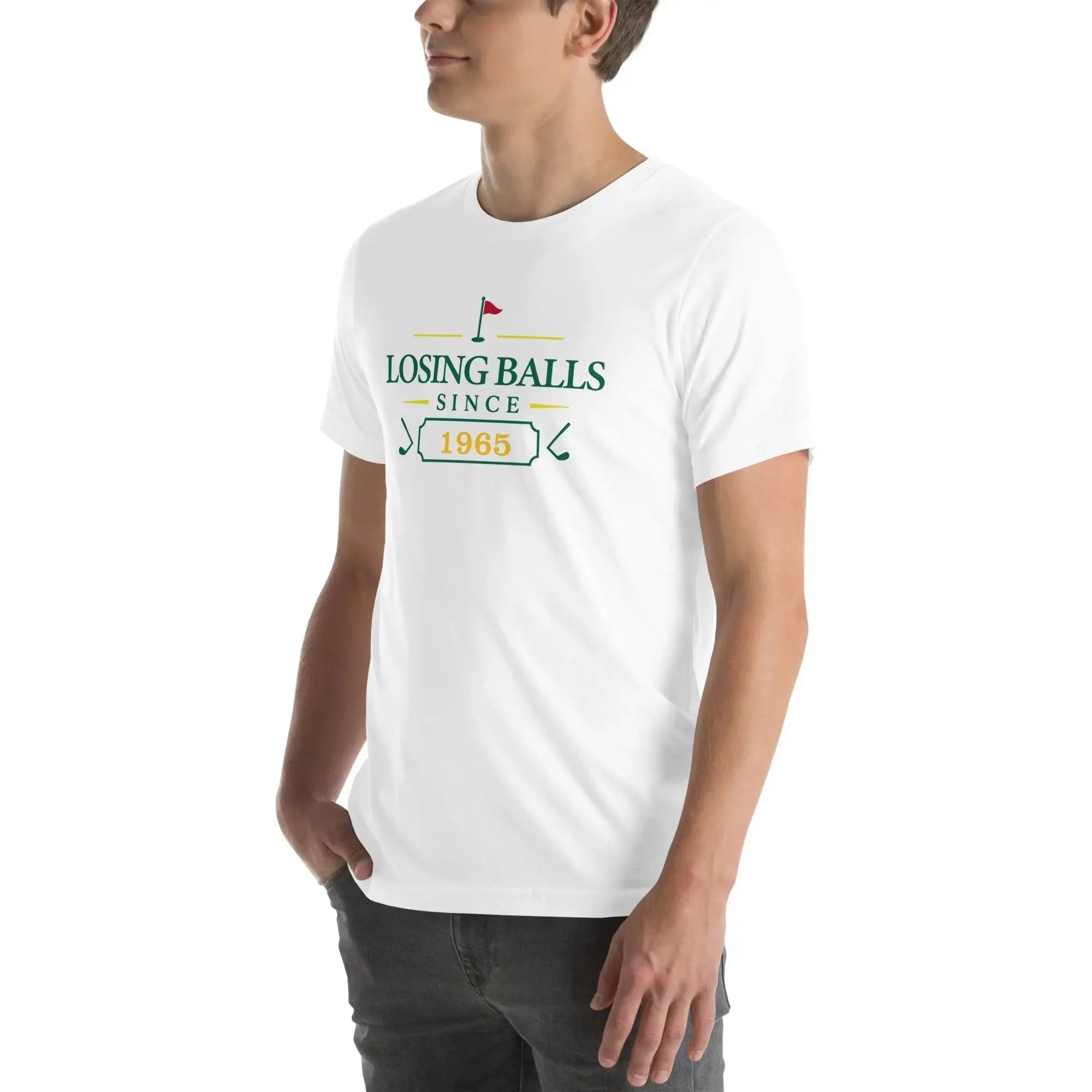 Losing Balls Since "Year" - Custom T-shirt Golfer Paradise