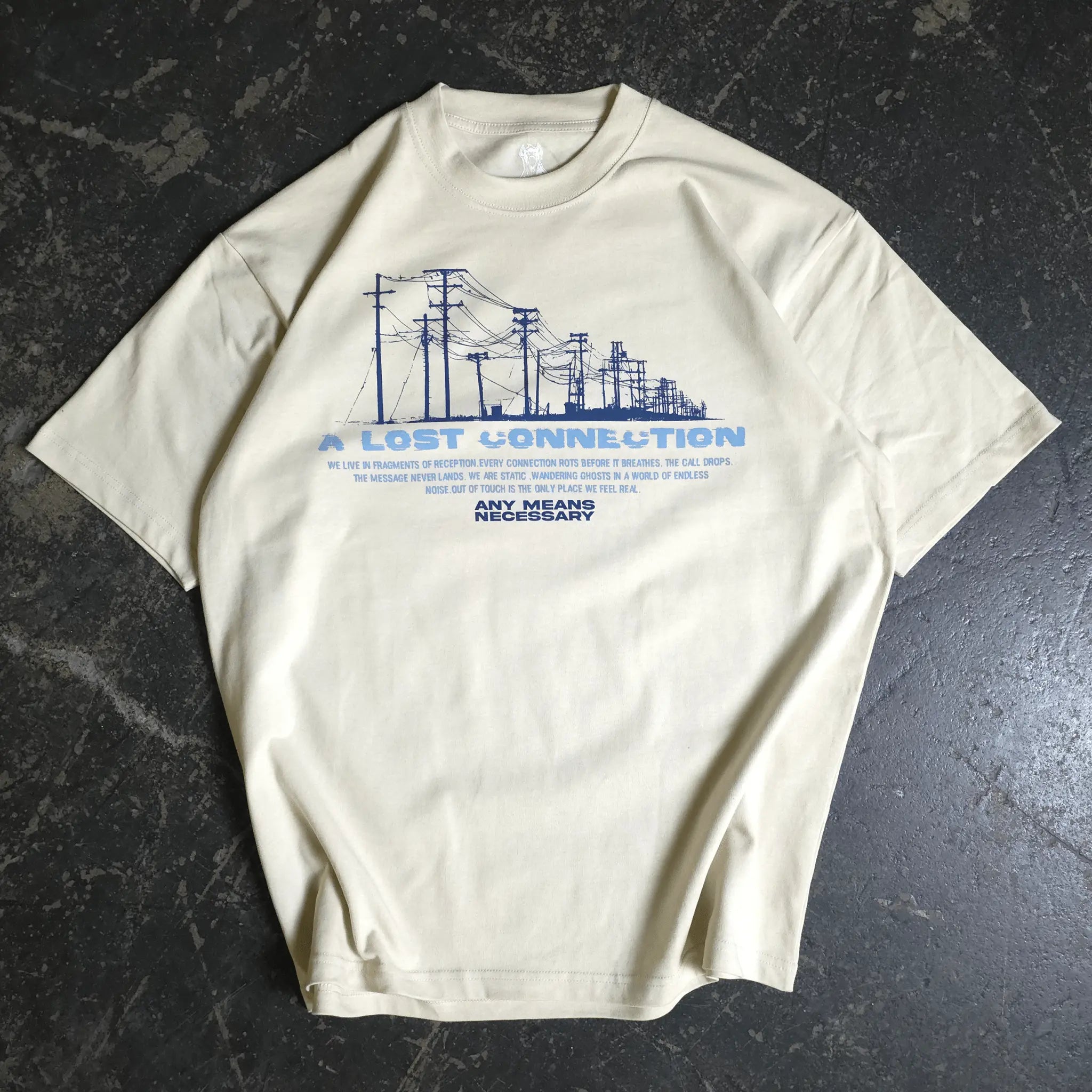 Lost Connection T-Shirt Bone Any Means Necessary Clothing