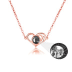 Love projection necklace with customizable photos memory of love Valentin nowadaysfashion