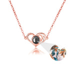 Love projection necklace with customizable photos memory of love Valentin nowadaysfashion