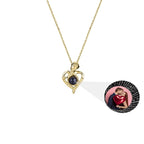 Love Rose with Customized PhotosProjection Necklace Pendant Jewelry For Lover Girlfriend nowadaysfashion