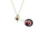 Love Rose with Customized PhotosProjection Necklace Pendant Jewelry For Lover Girlfriend nowadaysfashion